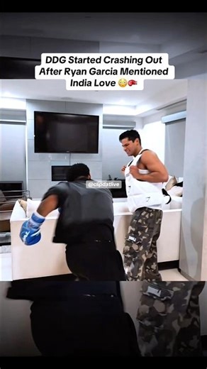 DDG Crashed Out On Ryan Garcia 😳🥊 #ryangarcia #ddg #capaholics