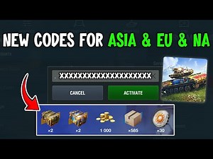 WOT BLITZ CODES 🎁 WORLD OF TANKS BLITZ CODES - WOTB CODES