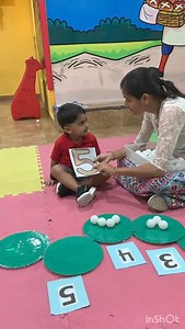 Math-Number value with caterpillar-JLT | Dewdrops Nursery
