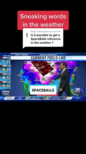 Spaceballs Weather: It's So Cold, It's Plaid!