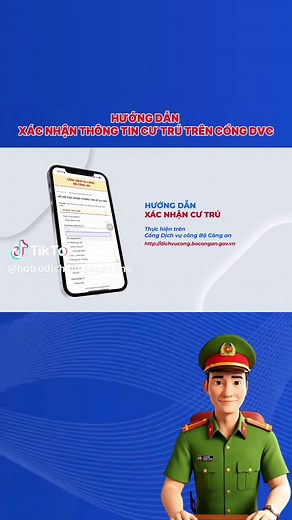 Dịch vụ công và danh tính điện tử: Xác nhận thông tin cư trú