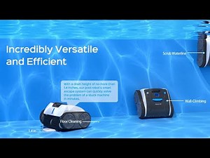 WYBOT Pool Vacuum for INGROUND Pools up to 60 FT in Length, Cordless Robotic Cleaner with Premium