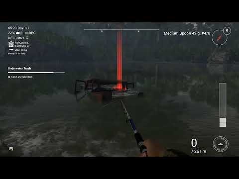 Fishing Planet Underwater Trash Boot