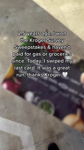 take those customer satisfaction surveys on your receipt ✍🏼 #giftcards #sweepstakes #customersatisfaction #survey #kroger #fredmeyer #winner