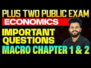 Plus Two Economics | Macro Chapter 1 & 2 | Eduport