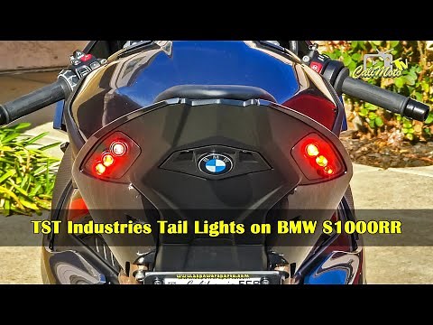 2022 BMW S1000RR | TST Industries In-Tail LED Integrated Tail Lights Install
