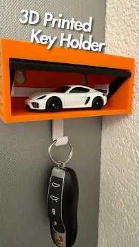 3D Printed Hot Wheels Garage Key Holder #shorts #viralshorts