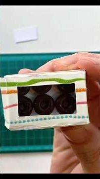 Miniature Donut Box Tutorial (Easy!)