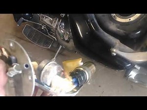 2005 c90 boulevard gas tank light flashing . Found my problem !(3)