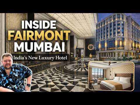 Inside Fairmont Mumbai 🇮🇳 | India’s Most Spectacular NEW Luxury Hotel