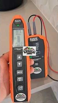 Klein tools circuit locator. ET-450. Locates cables in walls or buried underground.