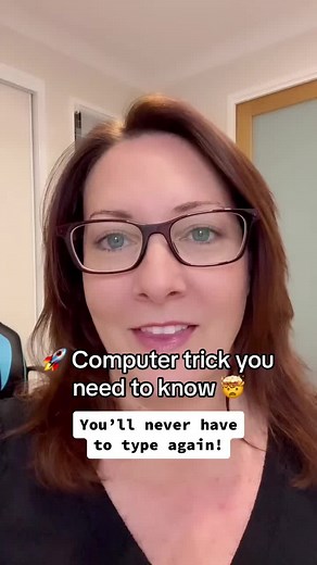This is a really cool computer hack that you need to know about! You’ll never have to type again! 🤯 #computerhacks #computerhacks2023 #lifehacks #windowshacks ✨👉 Follow for more tips ‼️👇 🙌🏻 Like, Share & Save 💬 Comment