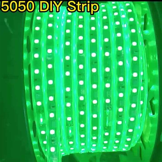 Multi-colored SMD5050 RGB Rope Light Waterproof IP65 Remote Control Led Strip Light 100M Light Strings