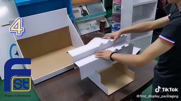 Cardboard counter display stands are an ideal way to launch your products in a cost-effective manner. Counter display racks can be designed to accommodate any product you wish to launch in any grocery, drugstore or convenience store environment. #countertopdisplay #cardboardcounterdisplay #cardboarddisplaybox