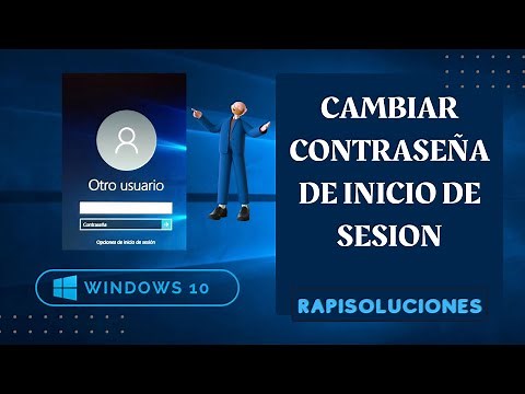 Cambiar CONTRASEÑA de inicio de sesión Windows 10