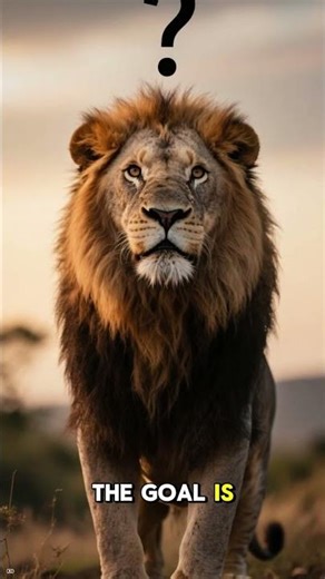 What To Do If a Lion Attacks You 😱🦁 | Survival Tips That Could Save Your Life