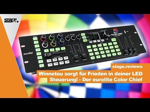 EUROLITE DMX LED Color Chief Controller - Tutorial & Schnelleinstieg | stage.reviews