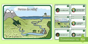 Forme de relief - Cartonașe cu provocări