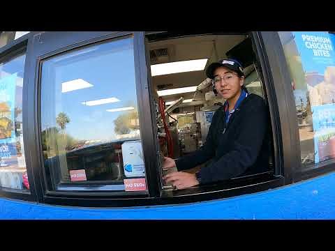 Sonic Drive-In Drive-Thru, Bacon Double Cheeseburger, Fries, Slush, Coke, Onion Rings Buckeye AZ GFH