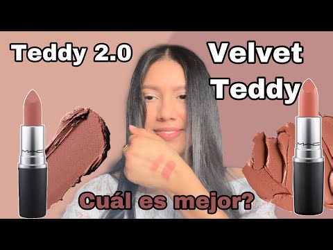 Velvet Teddy vs Teddy 2.0 MAC cosmetics español