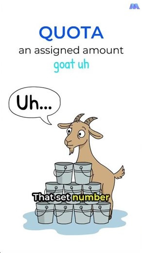 SAT Vocabulary #0118: QUOTA (Meaning + Memory Trick)