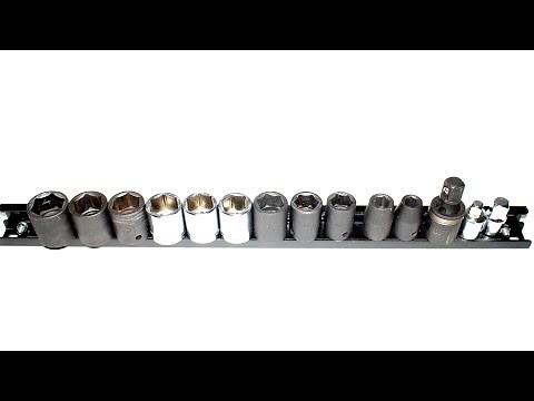 How To Make Your Own Magnetic Socket Holder DIY Using 18 in. Magnetic Tool Holders Organize Sockets