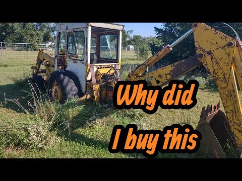 We bought an old Massey Ferguson backhoe will it run