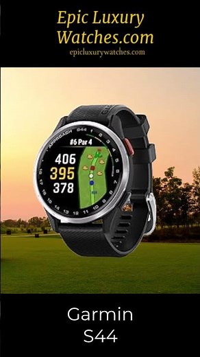 Garmin S44 Golf Watch – Know Your Distance. Own the Game
