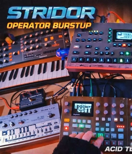 Out now for free on Soundcloud and Youtube! Stridor (2026 Version) - youtube.com/BurstupTV soundcloud.com/burstup #acidtekno #techno #acid #jungletek