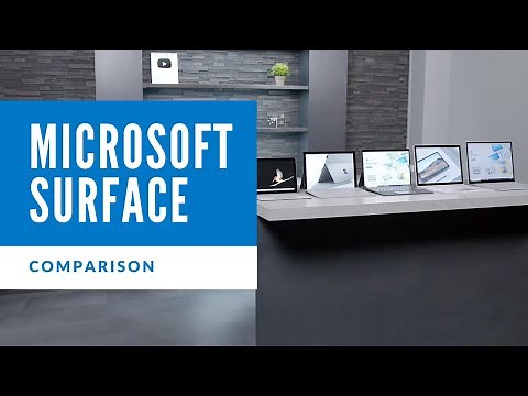 Microsoft Surface Comparison