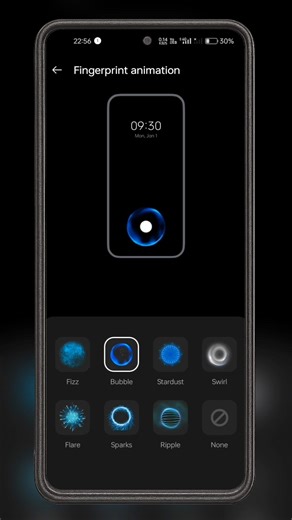 How To Change In-Display Fingerprint Animation In Realme Phone