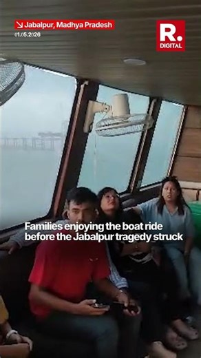 Families enjoying the boat ride before the Jabalpur tragedy struck