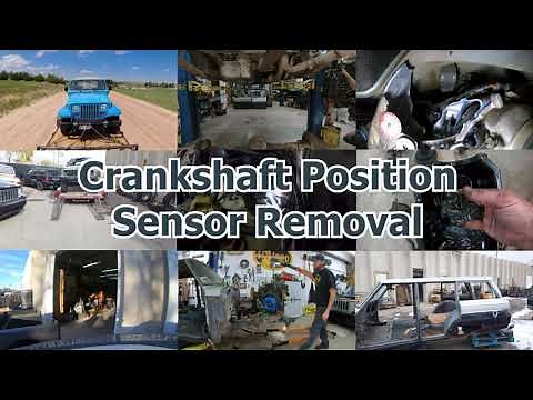 Crankshaft Position Sensor Location & Removal XJ Jeep Cherokee 1997-2001