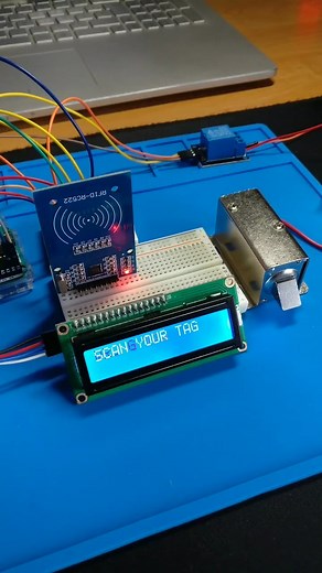 Fechadura de porta RFID #arduino #ArduinoDays2024 #arduinoday #arduinoday #arduinoproject #arduinotutorial | Prototipando