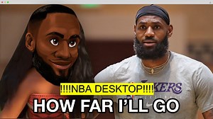 106K views · 2.7K reactions | “I am LeBron James of Akron. You will join my team, fly across the country, and restore my case as the GOAT.” w/ NBA Desktop | The Ringer | Facebook