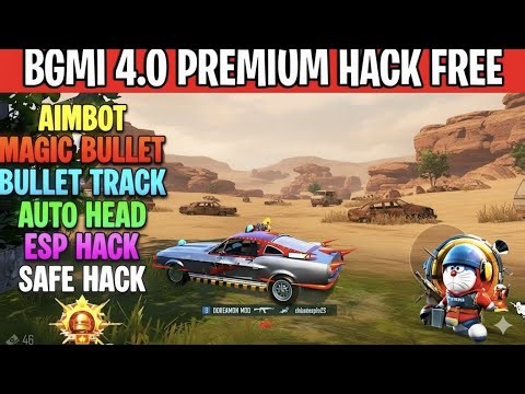 BGMI HACK 4.0 | Aimbot + Magic Bullet + ESP | 100% Safe Main ID Conqueror Push