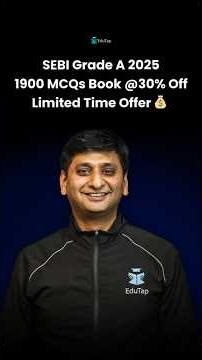 SEBI Grade A 1900 MCQs Book for Paper 2 | SEBI Grade A Booklist | SEBI Assistant Manager MCQs Book