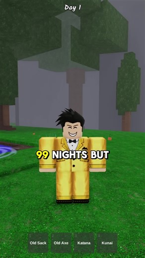 99 Nights, But CLICK TO MOVE #roblox #99nights #99nightintheforest #99nightsintheforestroblox