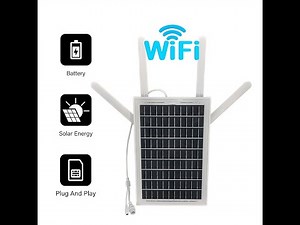 What's Solar 4G WiFi Router? How to work?