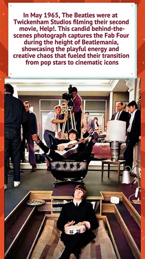 The Beatles: Filming Help! (1965) #thebeatles