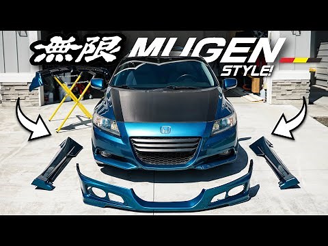 Installing MUGEN Style Body Kit on My Honda CRZ!