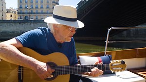 84K views · 3.3K reactions | A bord du Le Bateau Français, Joel Favreau, fidèle guitariste et ami de Georges Brassens nous livre quelques confidences et reprend des chansons du répertoire du poète. | Georges Brassens | Facebook
