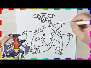 Garchomp | How to drawing