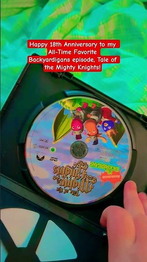 Happy 18th Anniversary to Tale Of the Mighty Knights! #thebackyardigans