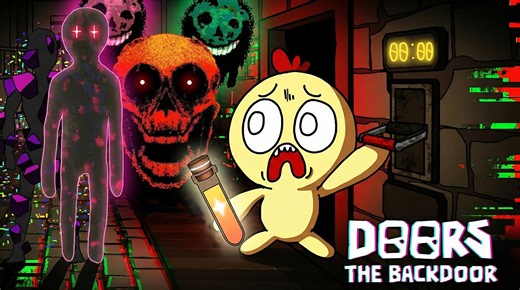 Roblox DOORS THE BACKDOOR Summary Animation Cartoon #doors #roblox #games Roblox | Beg WPK