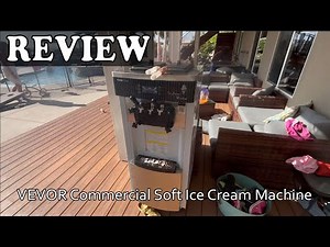 VEVOR Commercial Soft Ice Cream Machine Review - Is It Worth It?