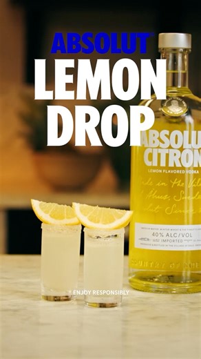 How to Make a Lemon Drop Shot | Easy Recipe #lemondrop #shots