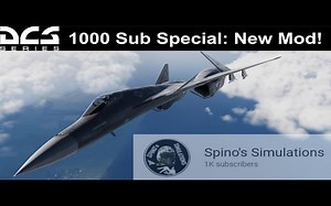【DCS World】ADFX-01 社区模组发布-庆祝1000订阅