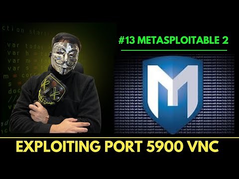 #13 Exploiting Port 5900 VNC | metasploitable 2 | cyber security tutorials | hacker vlog