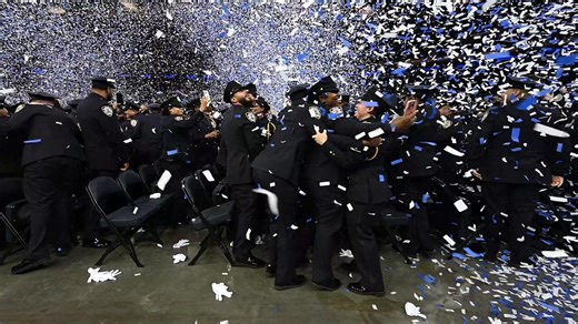 NY: New York City Police Academy Graduation Ceremony - 63166707